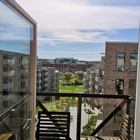 Penthouse With 3 And 2 Balconies In C Διαμέρισμα Århus